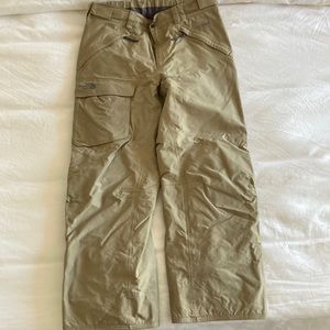 TNF Seymore Mens Ski/Snowboard Pants M Khaki